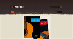 Desktop Screenshot of gitarr.nu