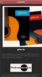 Mobile Screenshot of gitarr.nu