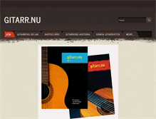 Tablet Screenshot of gitarr.nu